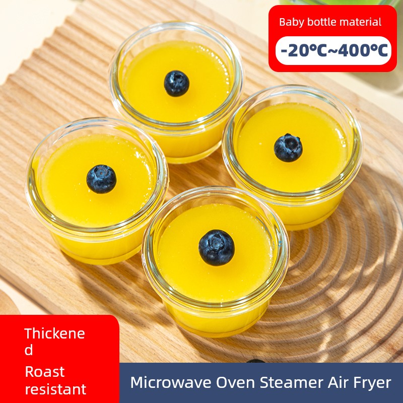 Pudding Cup Jelly Food Bowl Cake Mold Glass