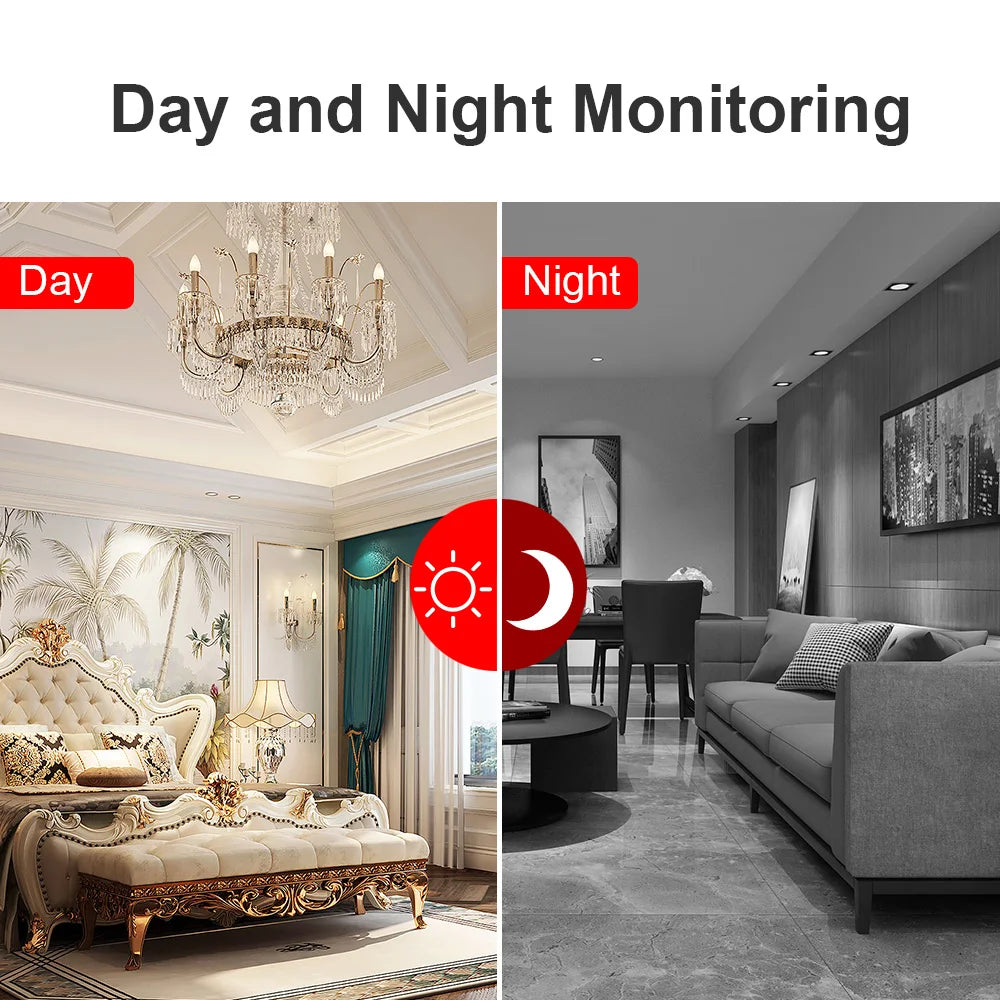 1080P Wireless Smart Home Camera YCC365 Plus APP Auto Tracking Two Ways Audio Security Protection Indoor WIFI Camera 2MP