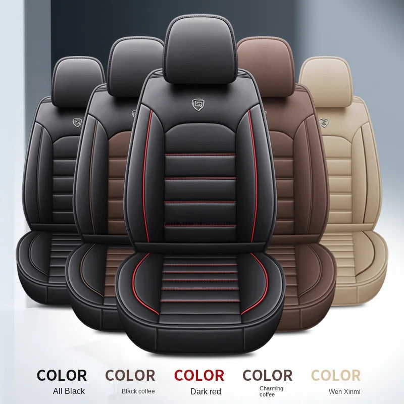 Universal Style Car Seat Cover for Volkswagen Touareg Golf ID3 ID4 X T-Cross Car Accessories Interior Details Seat Protector