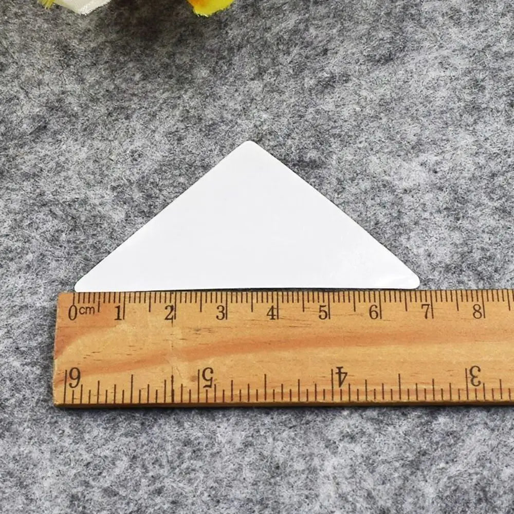 10pcs Disposable Shirt Collar Support Shaping Sticker Anti-roll Collar Stays Shirt Stand Collar Tool Collar Shaper Fixed Pads