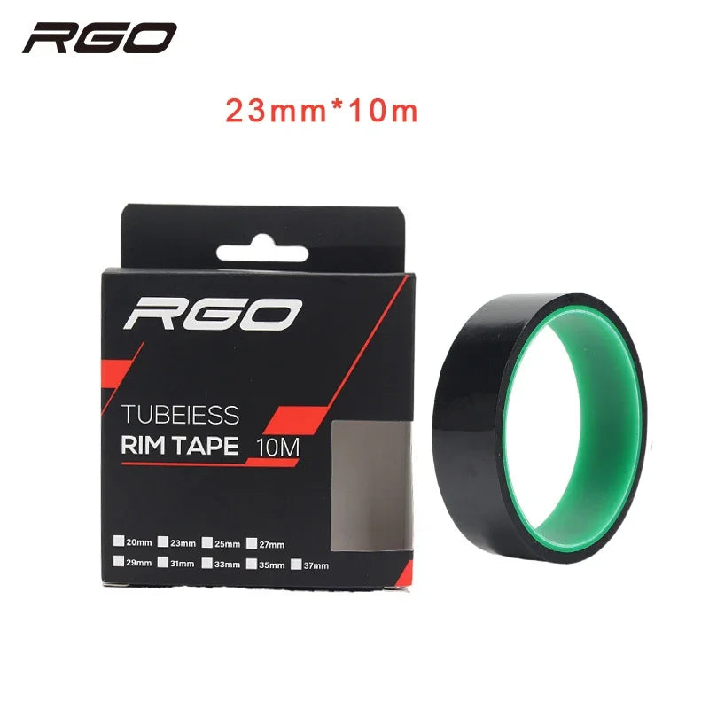 RGO Bicycle Tire Liner Vacuum Tire Pad MTB Tubeless Rim Tapes 20-37MM Road Bike Fiets Wiel Outdoor cycling Tires Tool Parts
