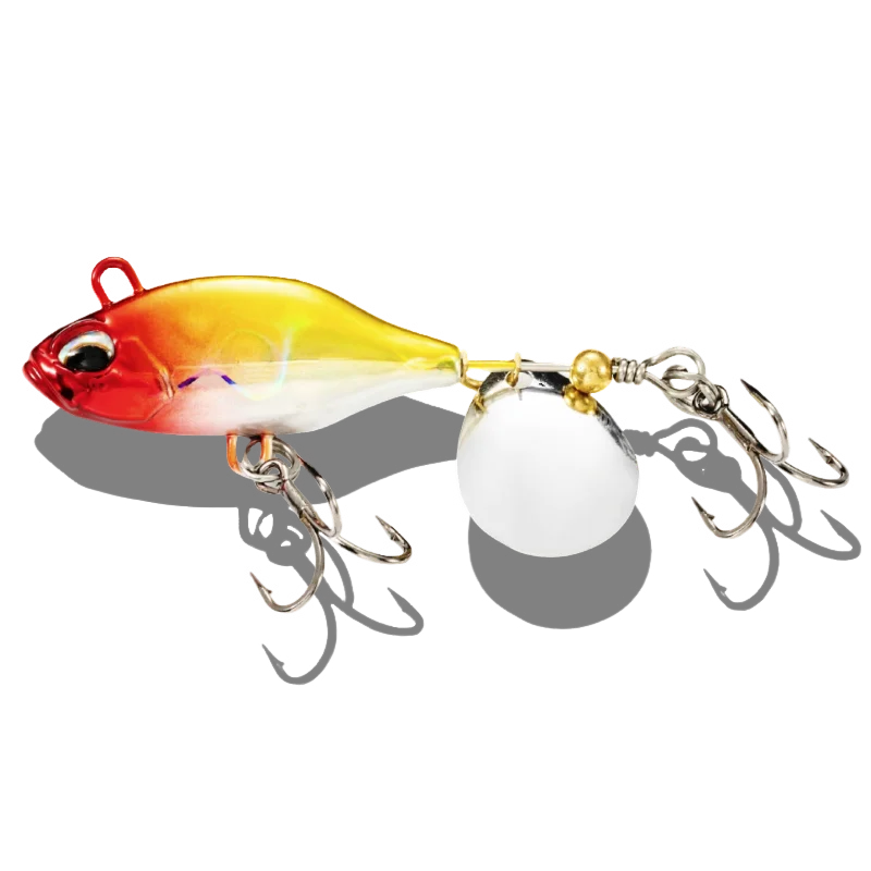 Realis Spin Vib Lure 12/16/19/23g Sinking Metal VIB Chatterbait Power Tail Vibration Sequins Duo Bait Trout Perch Fishing tackle