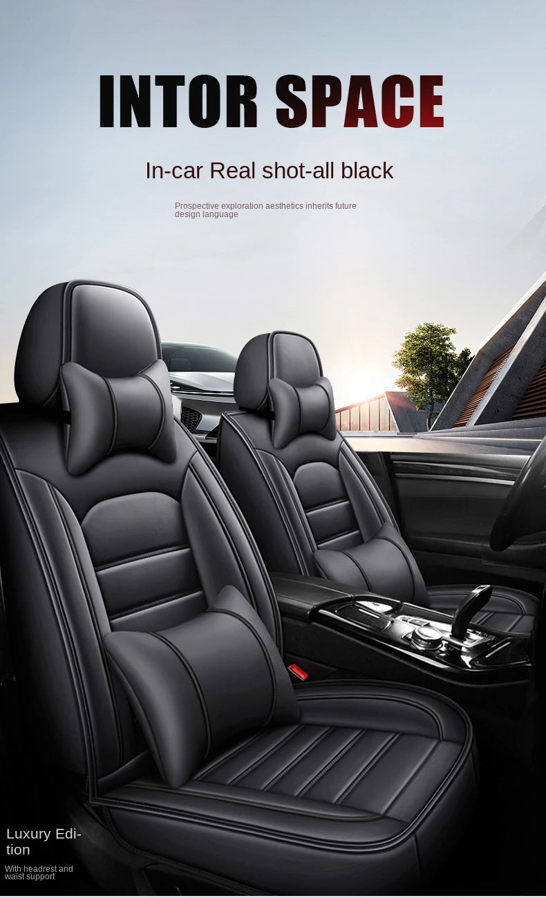 Universal Style Car Seat Cover for Volkswagen Touareg Golf ID3 ID4 X T-Cross Car Accessories Interior Details Seat Protector