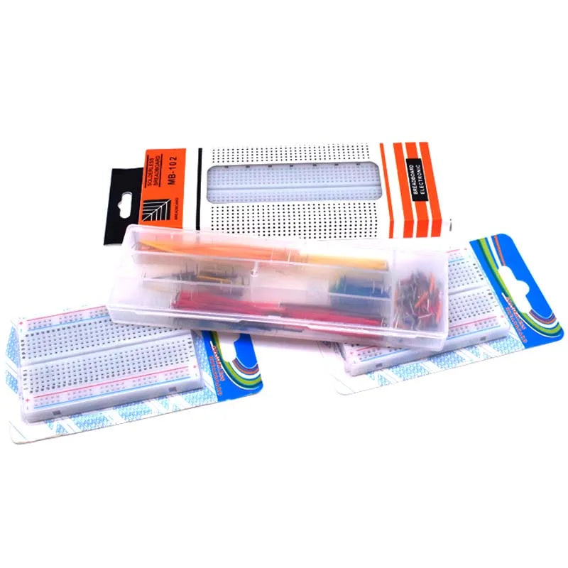 2110pcs Electronic Components Kit Ultimate Edition Various Common Capacitors  Resistors T0-92 LED PCB Board DIP-IC Breadboard