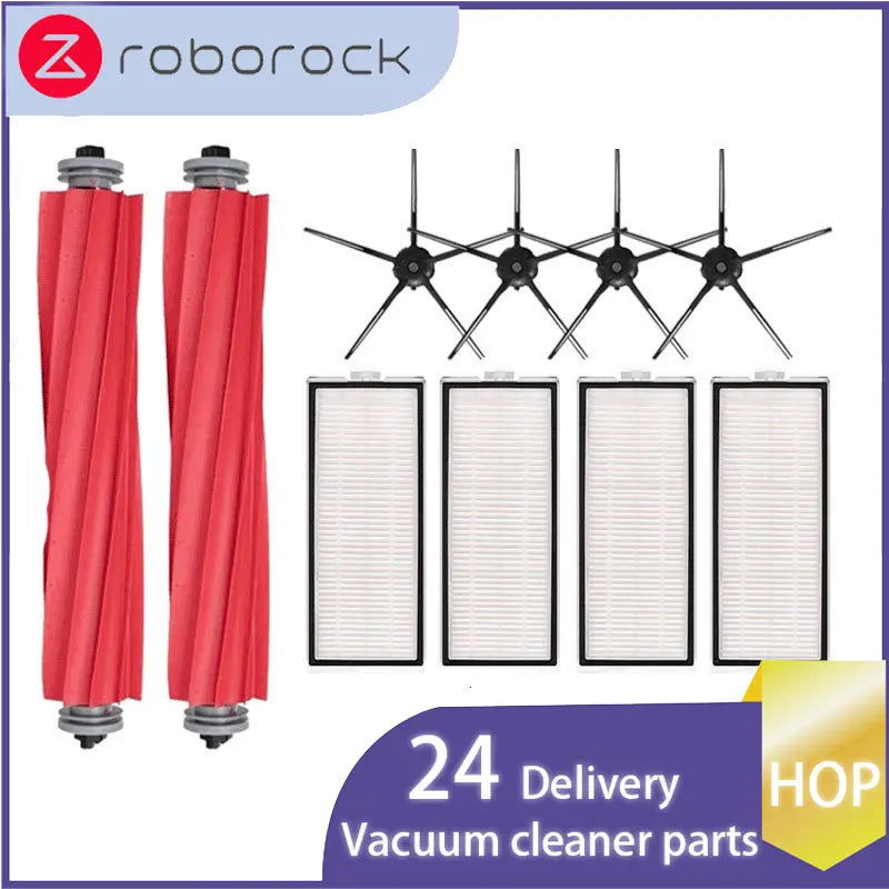 Roborock Q7 / Q7+ / Q7 Max+ Robot Vacuum Roller Brush, Hepa Filter, Side Brush, Mop Cloth