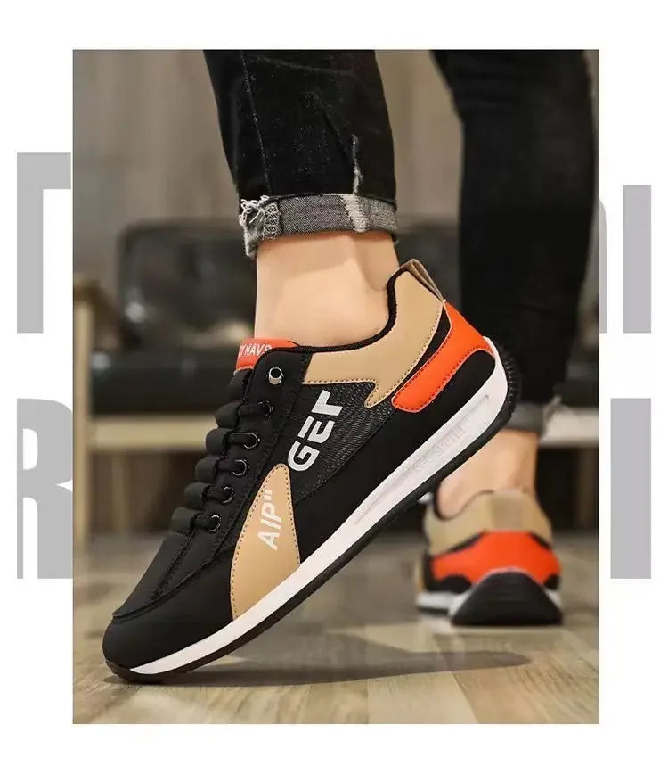 Spring and Autumn New Style Men's Shoes Spring and Summer Sports Board Shoes Running Lightweight Casual Shoes