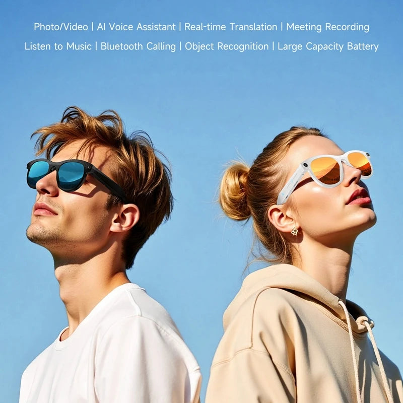 Xiaomi AI Glasses Camera 200w Pixel  Video Recording HD Shooting Voice Assistant Real-timeTranslation Intelligent Recognition