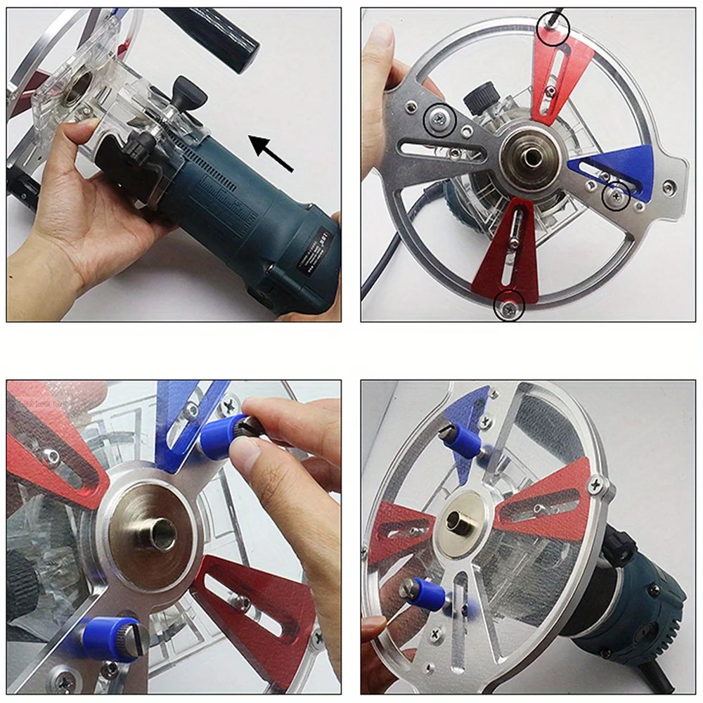 Woodworking Trimming Machine Milling Groove Engraving Trimming Balance Board flip Board Slotting Chamfering Woodworking Tools