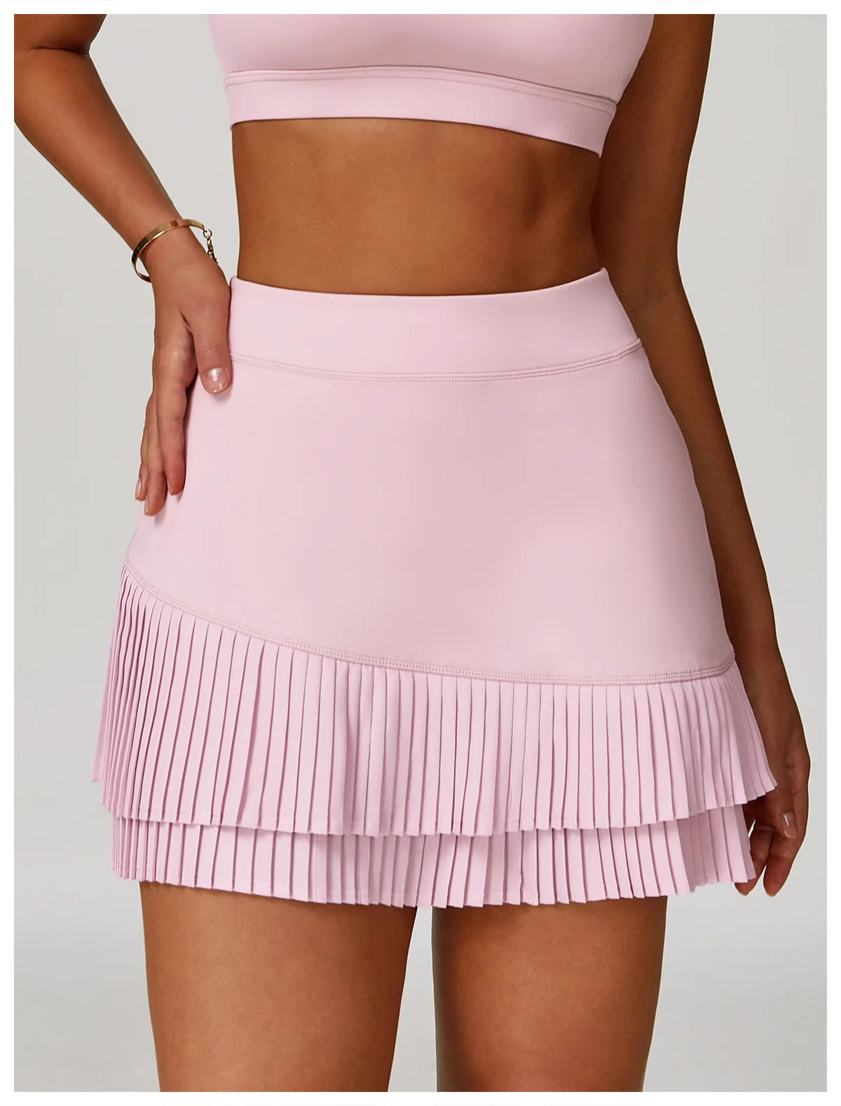 High Waist Sports Short Skirt Lined Shorts Women Fitness Yoga Quick Dry Running Sport Skirts Tennis Skirt Golf Wear for Women