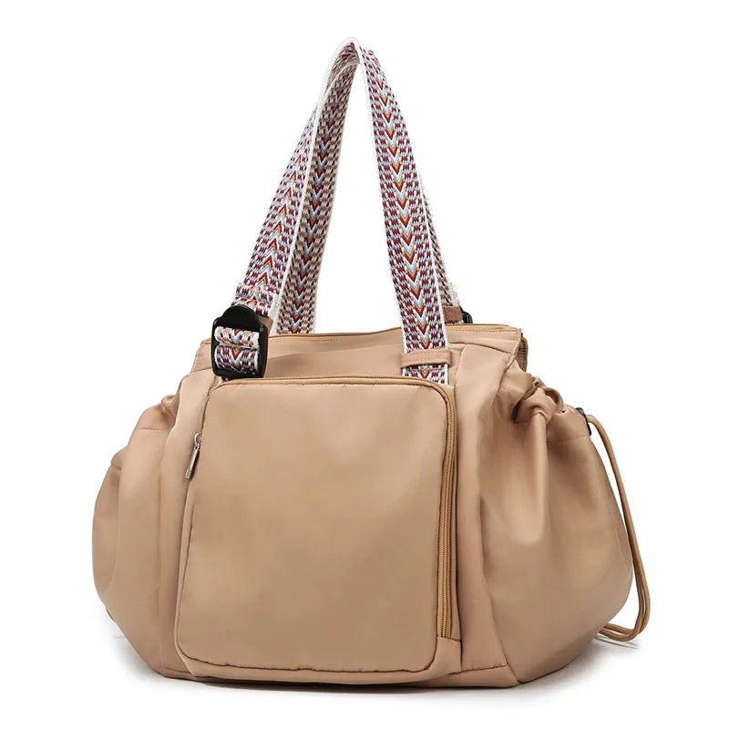 Baby Diaper Bag Multi-pocket Travel Duffel Bags Foldable Gym Bag Women Hand Luggage Airport Bags Mom Stroller Maternity Totes