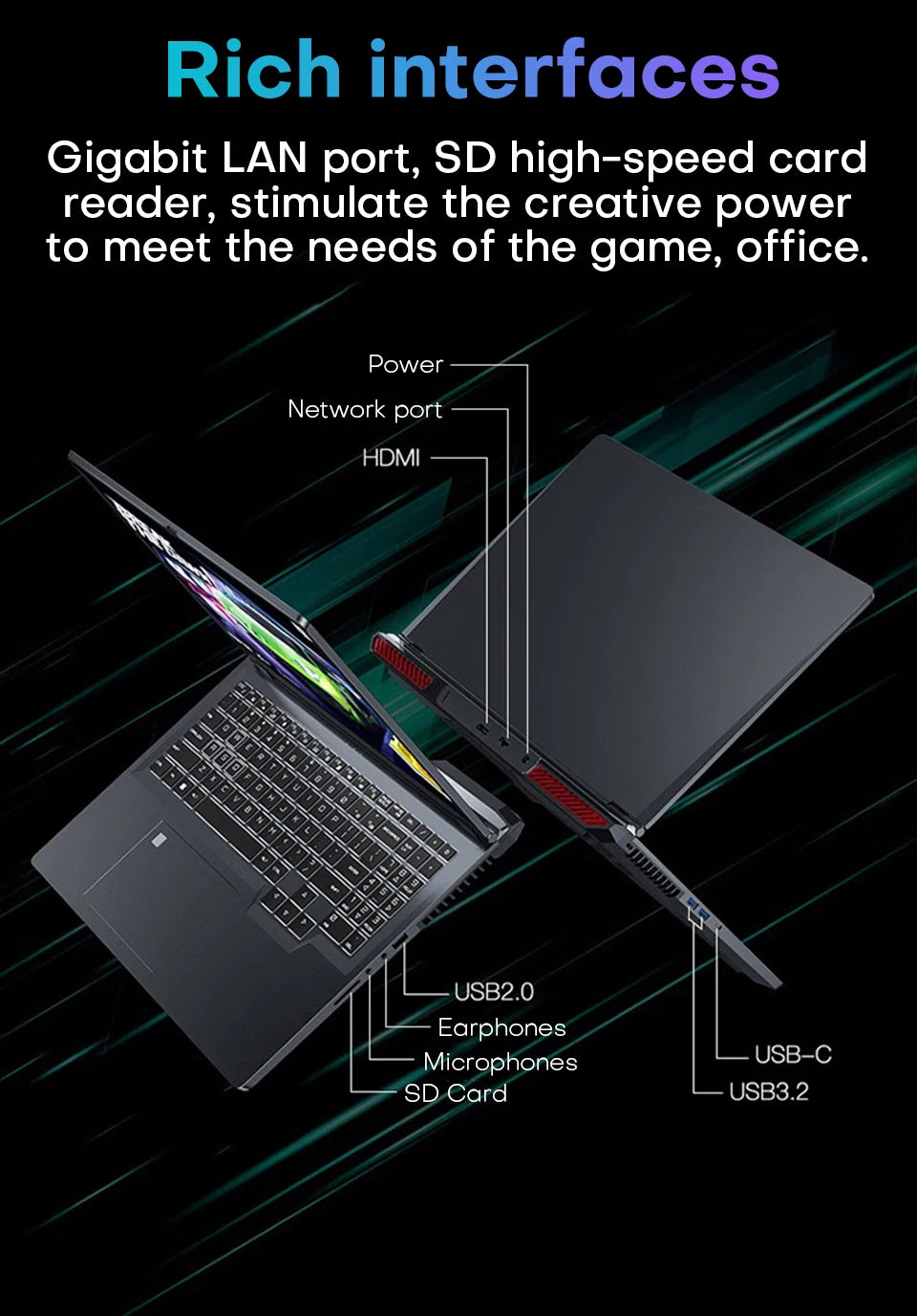 Xiaman 16 inch Gaming Laptop intel Core i7-6700HQ GTX 1060 IPS 1920*1200 Notebook PC 16GB RAM 1TB SSD Windows 11 Laptop Computer