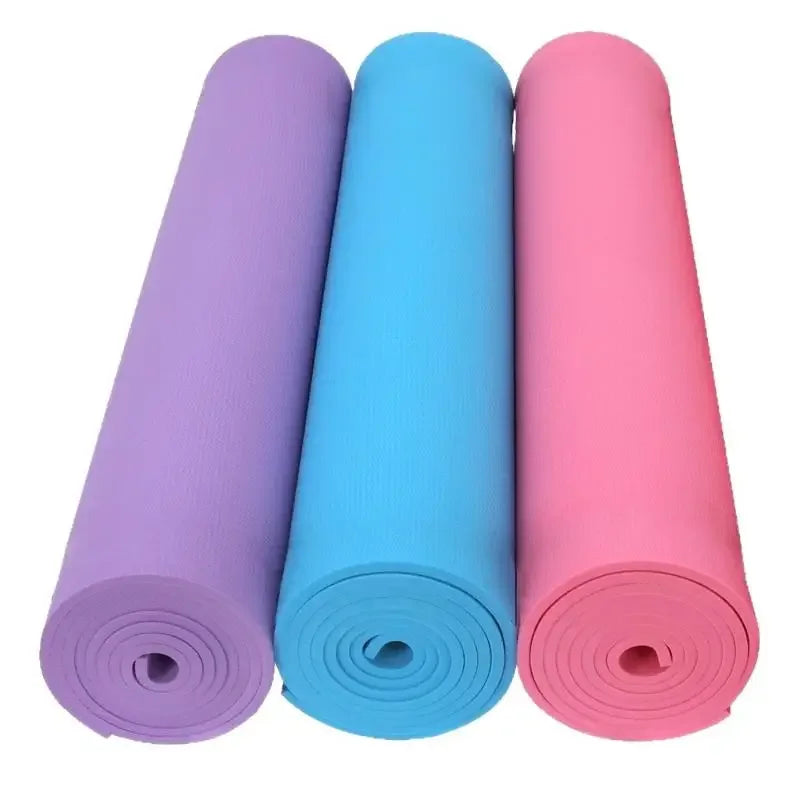 1PC Thick Yoga Mat Anti-skid Sports Fitness Mat 3MM EVA Comfort Foam Yoga Mat For Exercise Yoga And Pilates Gymnastics Mat