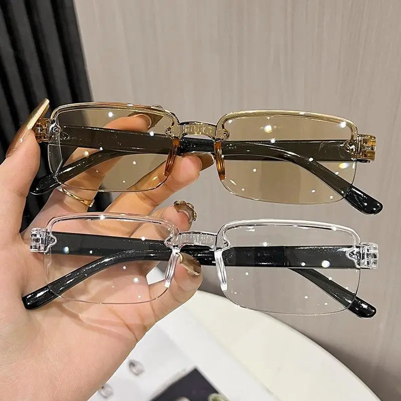 Smart Zoom Reading Glasses Anti Blue Light Impact Resistant Lens Presbyopia Eyeglasses for Men Outdoor Working Reading Use