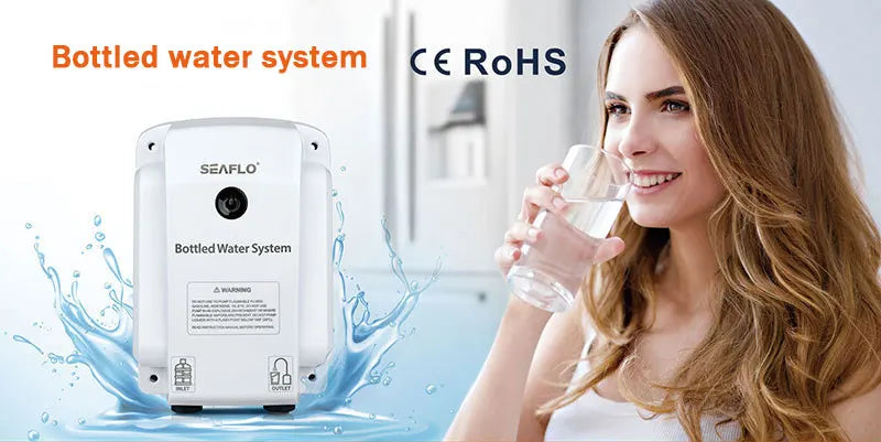 SEAFLO Water Dispenser 5 Gallon Bottle RV Water Pump System Electric Portable Drinking Water Pump for Fridge Ice Maker Faucet