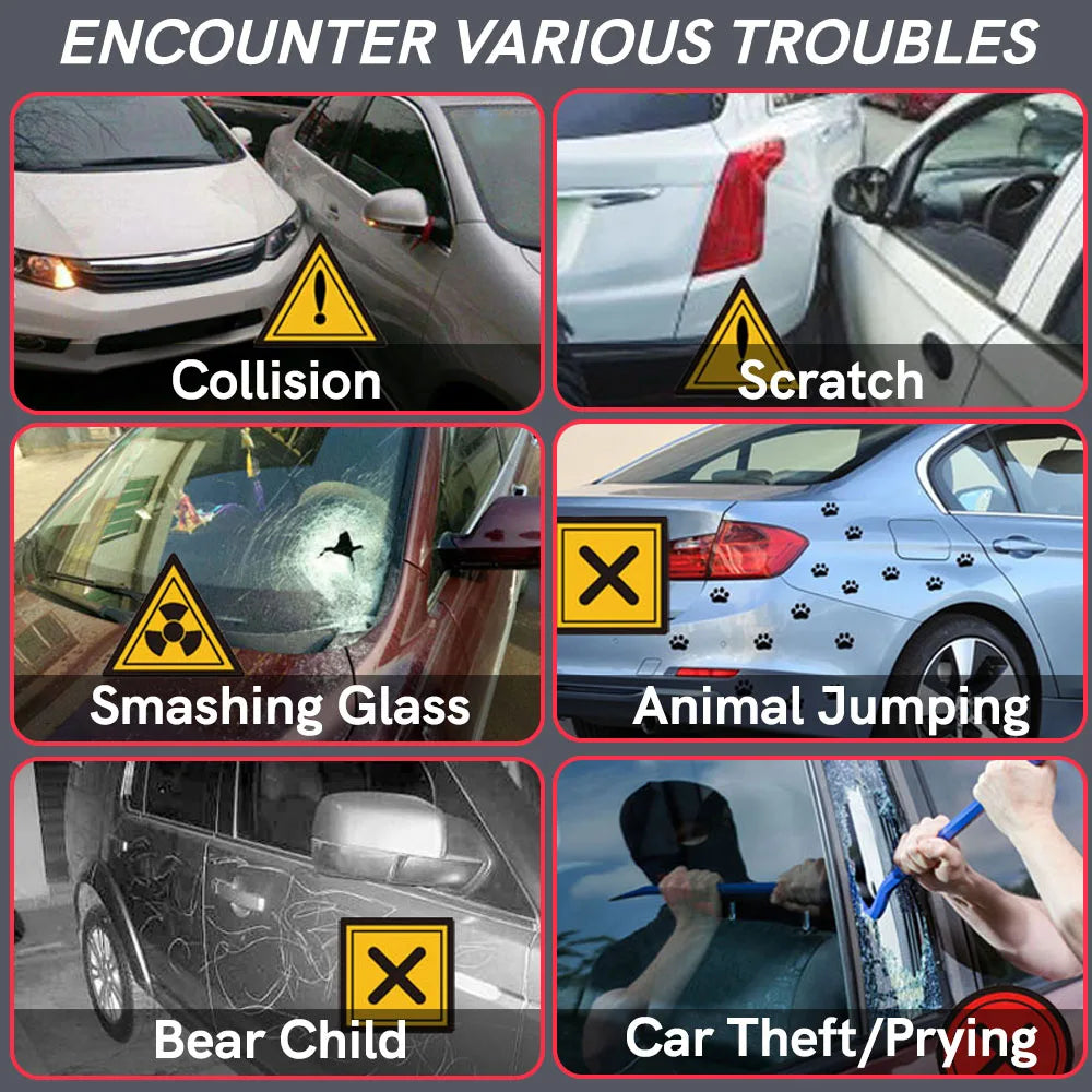 Universal 12V Car Alarm System 1 Way Vehicle Burglar Alarm Siren Security Protection With 2 Remote Control Car Motorcycle Truck