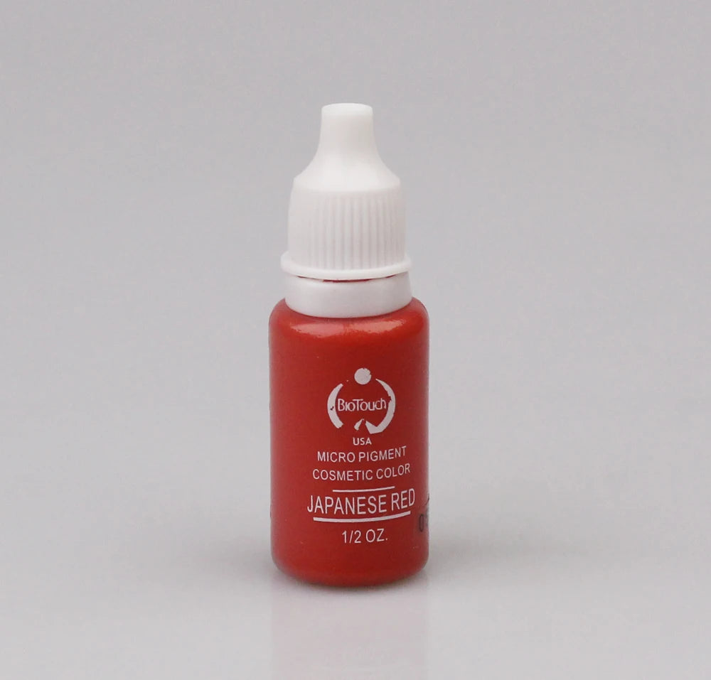 1Pcs Tattoo Ink Pigment Kit Permanent Makeup Micropigment for Eyebrow Eyeliner Lip Art Brown Black Chocolate Dark Red