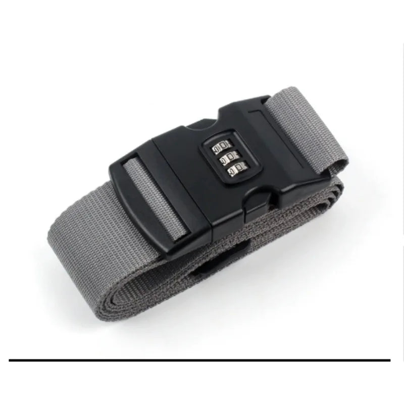 Adjustable Luggage One Word Packing Luggage Belt Portable Flexible Safe Travel Essential Luggage with Luggage Accessories