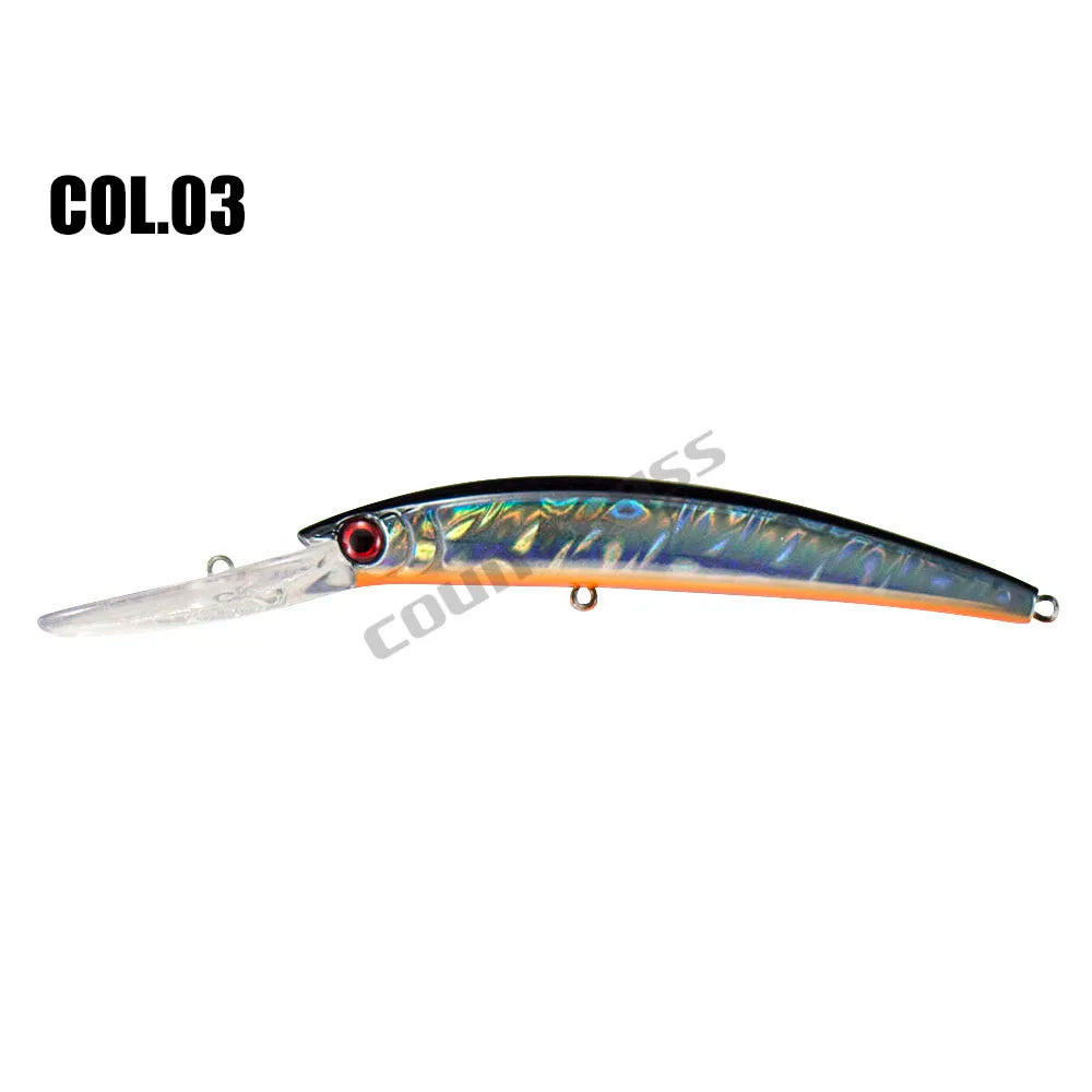 Countbass Floating Minnow 110mm 4-21/64" 15.6g 1/2 oz. Dive 2.5-3m Wobblers Hardbaits Angler's Lure for Fishing