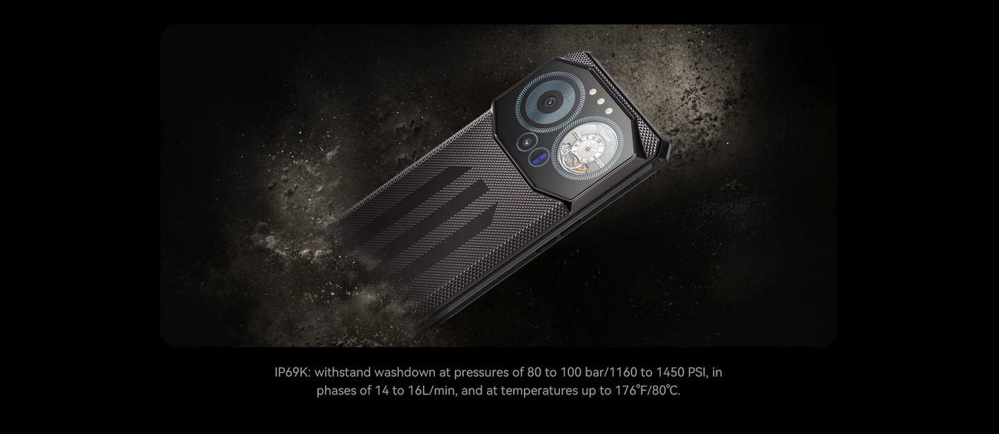 IIIF150 B3 Pro 6.6" Screen 5G Rugged Phone Android 14 Smartphone Dual Display 32GB 512GB 100MP Camera 10800mAh Ultra-Thin Phone