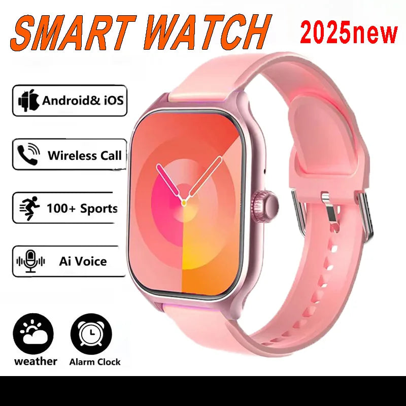 Smart Watch Bluetooth Calling Message Notification Multi-Sport Mode Heart Rate Blood Pressure Blood Oxygen Monitoring SmartWatch