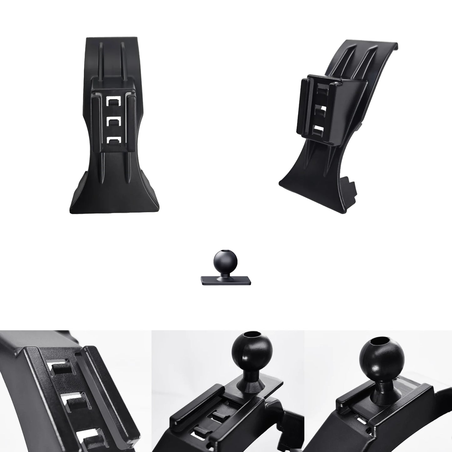 For Ford Mustang 2015-2018 2019 2020 2021 Car Phone Holder Wireless Charging Bracket Base Gravity Stand Phone Mount Accessories