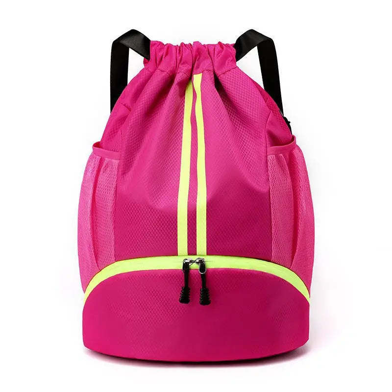 New Gym Bag Fitness Backpack Women Men Basketball Backpack Outdoor Soccer Football Storage Bags Training Drawstring Sports Bag