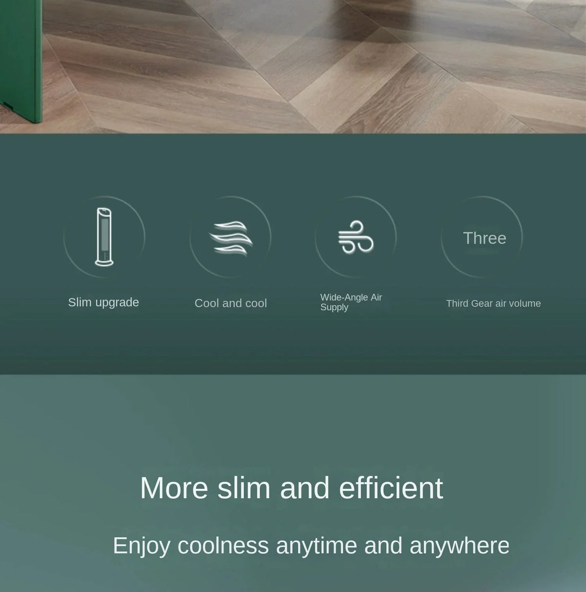 220V Gree air conditioning fan, air cooler, household mobile tower water small air conditioning fan AF