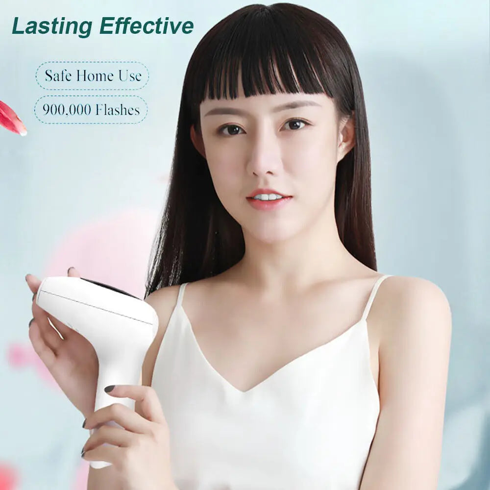 10  Beauty Care IPL Hair Removal Device 990000 Flashes Painless Permanent for Women Face Body Bikini LED Display Home Use