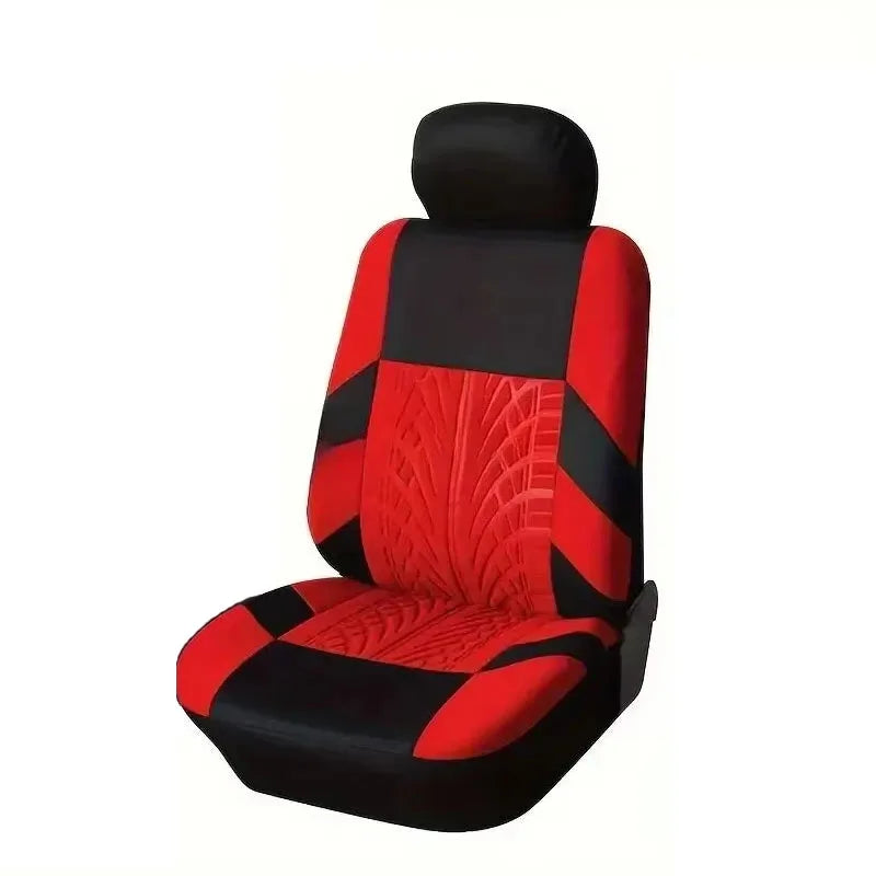 Car Seat Covers Full Set Front Split Rear Bench For Car Universal Cloth SUV Sedan Van Automotive Interior Covers Car Seat Cover