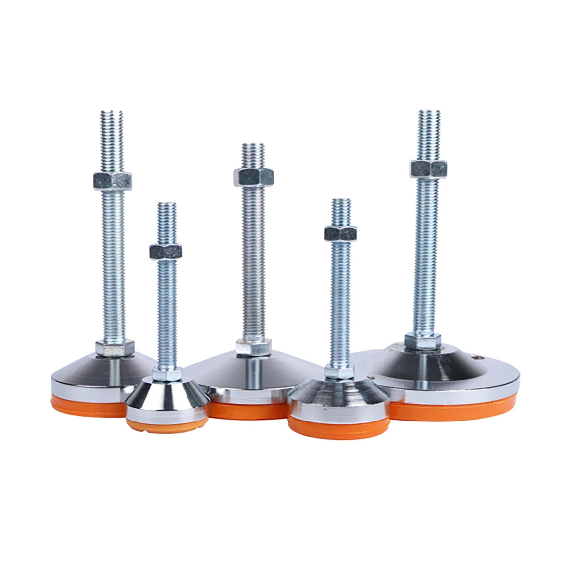 40 50 60 Heavy Metal Foot Cup/Fixed Foundation Screw/Adjustable Foot/Anti Slip Shock Absorber Support Foot M8 M10 M12 M14 M16
