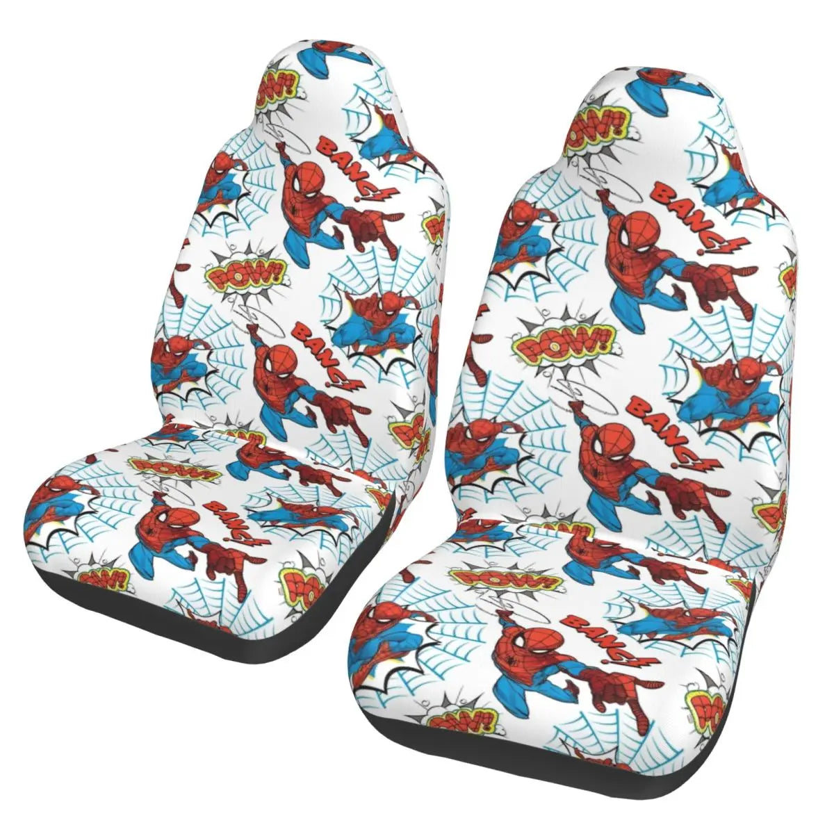 Spidey Spiderman Universal Car Seat Cover for most cars Suitable For All Kinds Models Superheros Seat Covers Polyester Fishing