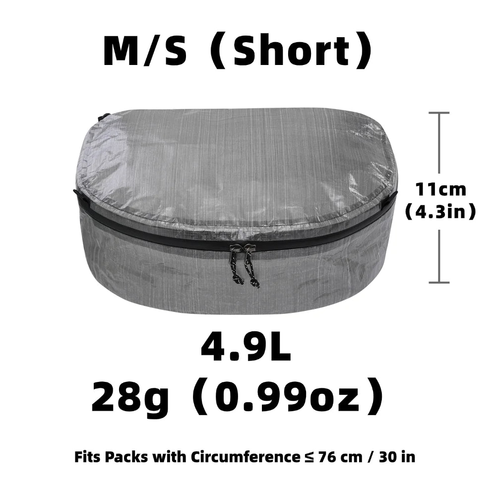 [HODR] STASHLITE Packing Pods Ultralight Dyneema™ 1.6 oz Waterproof Stuff Sack – Cuben Fiber DCF Organizer Pouch for Backpacking