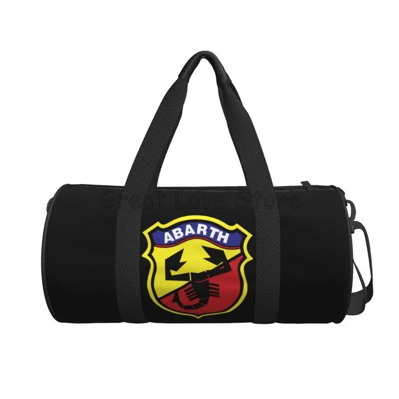 Gym Bag Abarth C Cool Sports Bag Men Large Capacity Oxford Printed Handbag Outdoor Travel Duffle Bags Fitness Bags