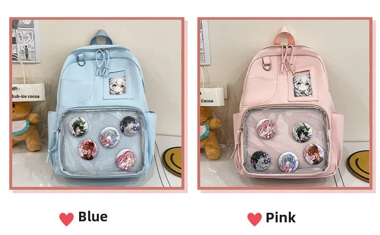 Japanese College Style Fashionable Backpack for Students Large Capacity Backpack for Women Highvalue Outdoor Backpack