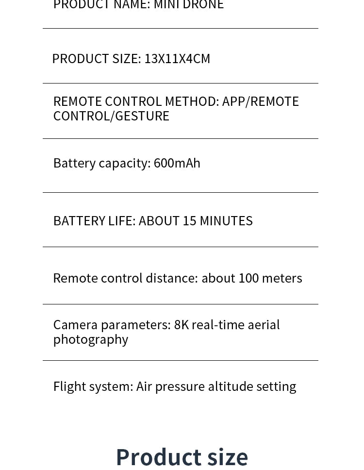 V8 Mini Drone 4K Profession HD Wide Angle Camera WiFi FPV RC Dron Height Keep Helicopter Foldable Quadcopter UAV Toys Gift