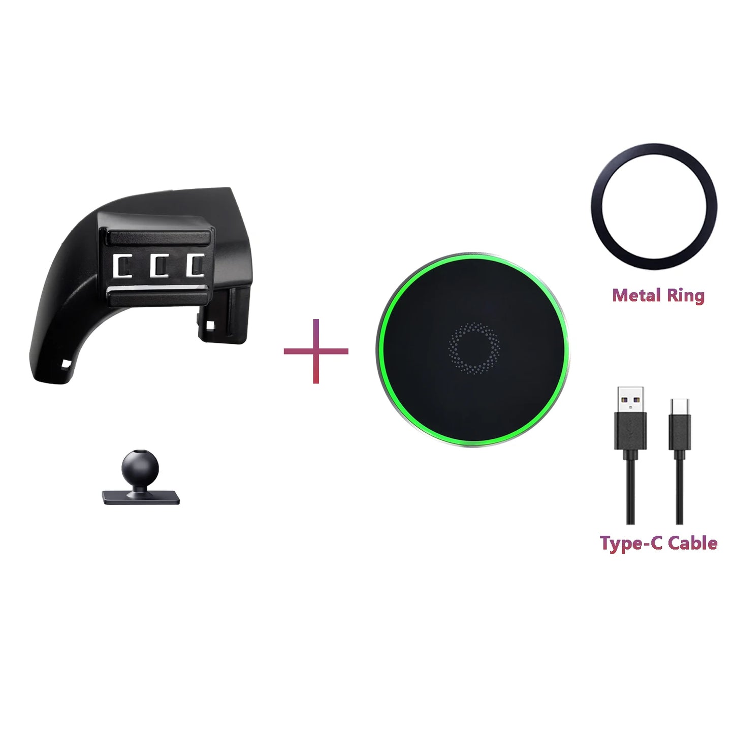 For Renault Koleos 2017 2018 2019 Car Phone Holder Wireless Charging Magnetic Phone Holder Car Magsafe Support Accessories