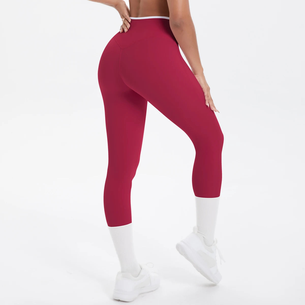 Women Cross High Waisted Sports Suit Breathable Fitness Running Workout Yoga Set Casual Pilates Sportwear Leggings