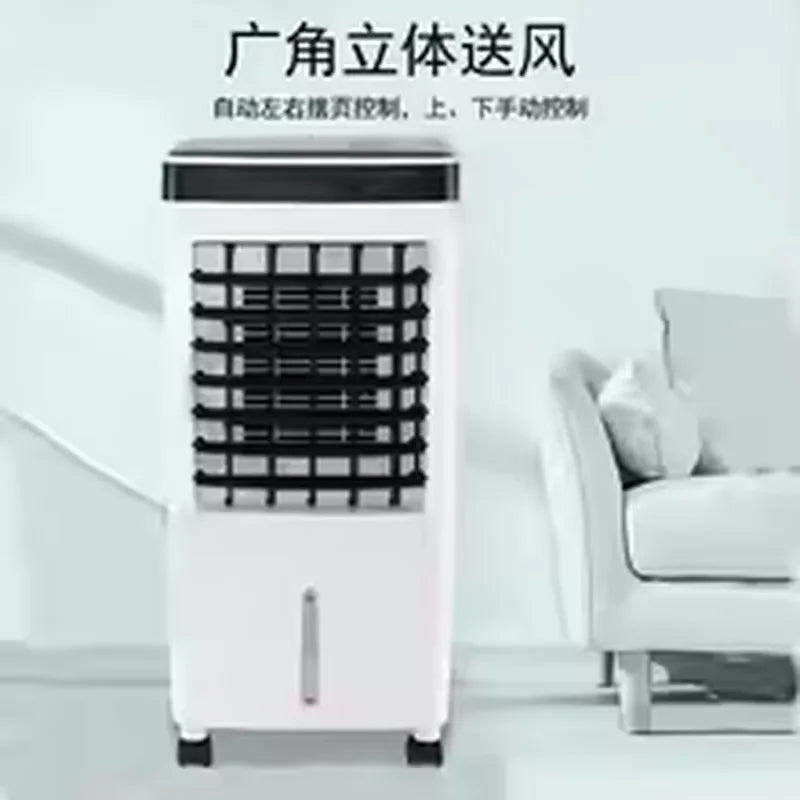 Remote Control Air Cooler Portable Water Cooling Fan Mini Mobile Air Conditioner Household Refrigeration Fan EU US UK Plug