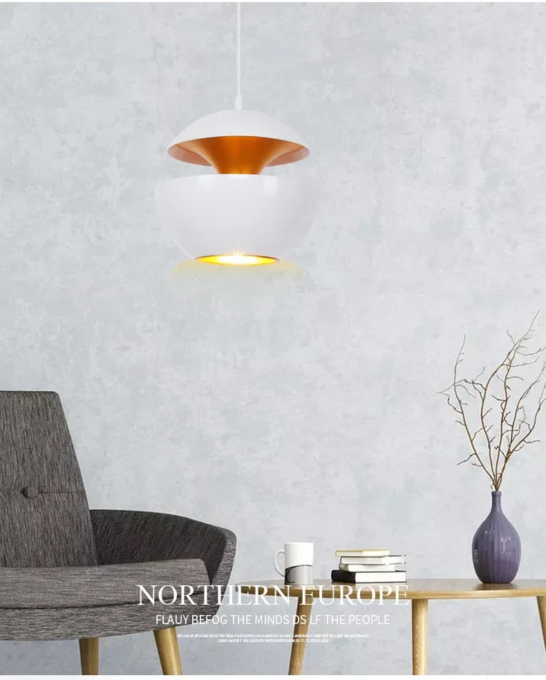 Nordic LED Chandeliers Pendant Light Home Indoor Decor Hanging Lighting Living Room Dining Room Bar Restaurant Lustre Suspension