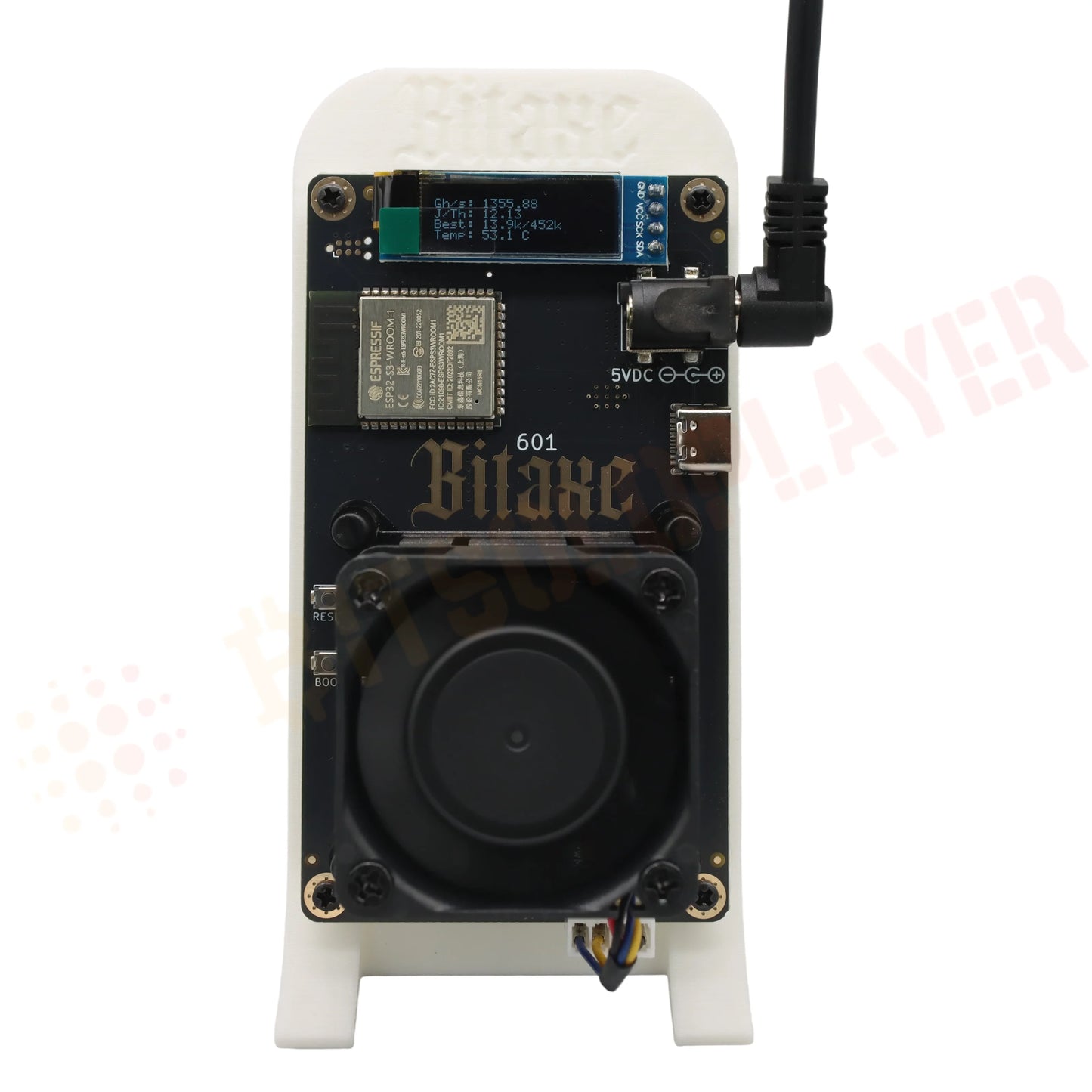 bitcoin miner Bitaxe gamma 601 1.2th/s 18w BM1370 ASIC BTC miner Lottery Miner home miner With power adapter