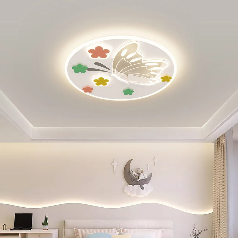 Modern Led Children's Bedroom Ceiling Lights Cloud Airplane Chandelier Boy Girl Room Lamps Home Indoor Decor Lighting Fixtures