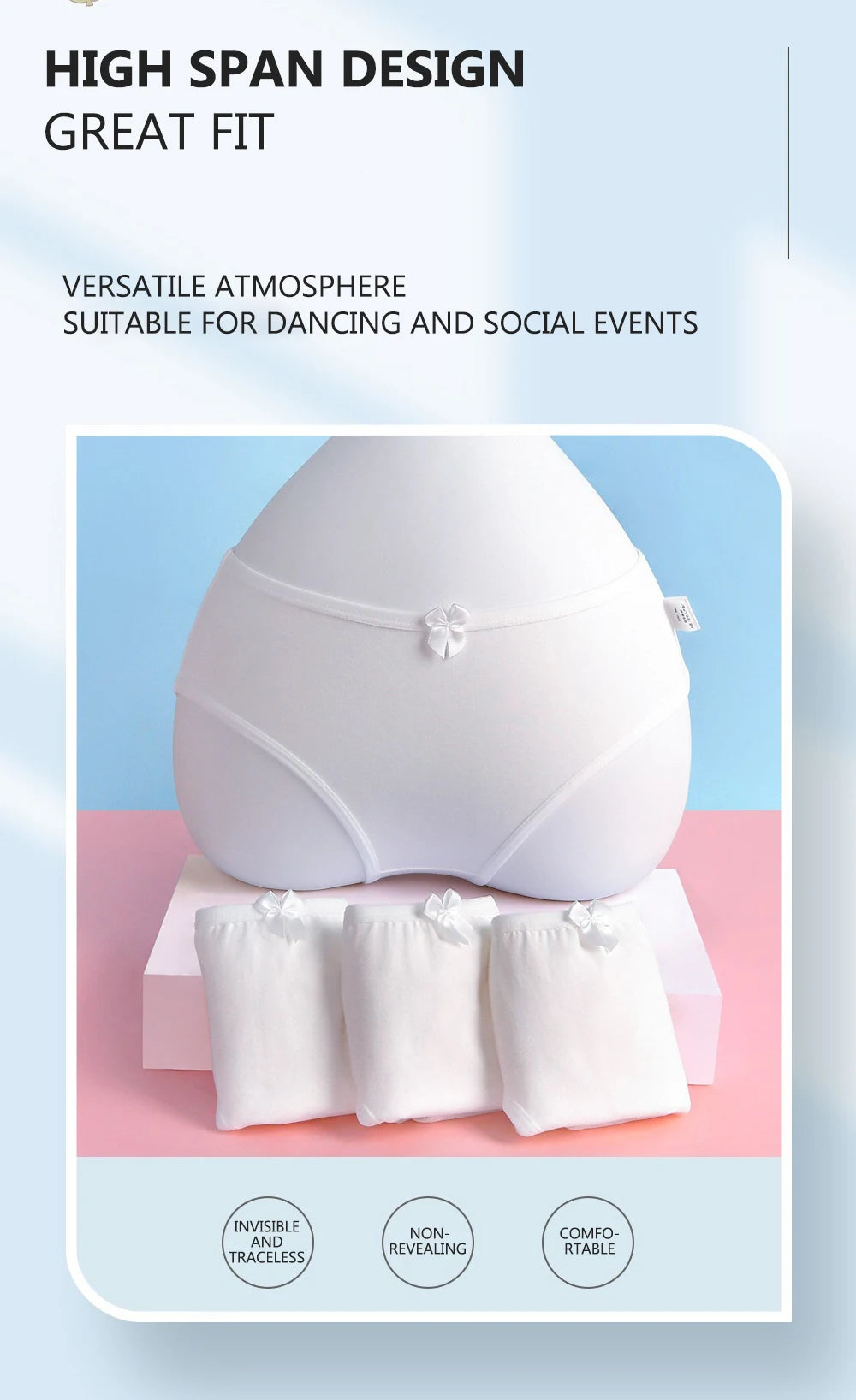 3PCS Kids Panties Girls Pure White Cotton Briefs Little Girl Soft Breathable Panties Baby Underpants Children's Cute Underwear