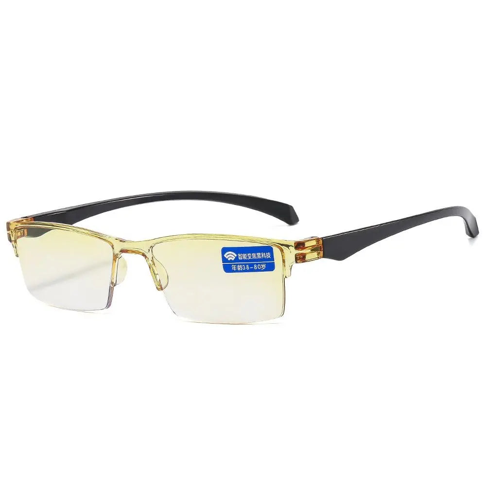 Autofocus Power Anti-Blue Light Reading Glasses Anti Blue Ray Near Far Automatic Zoom Eyeglasses Eye Protection PC
