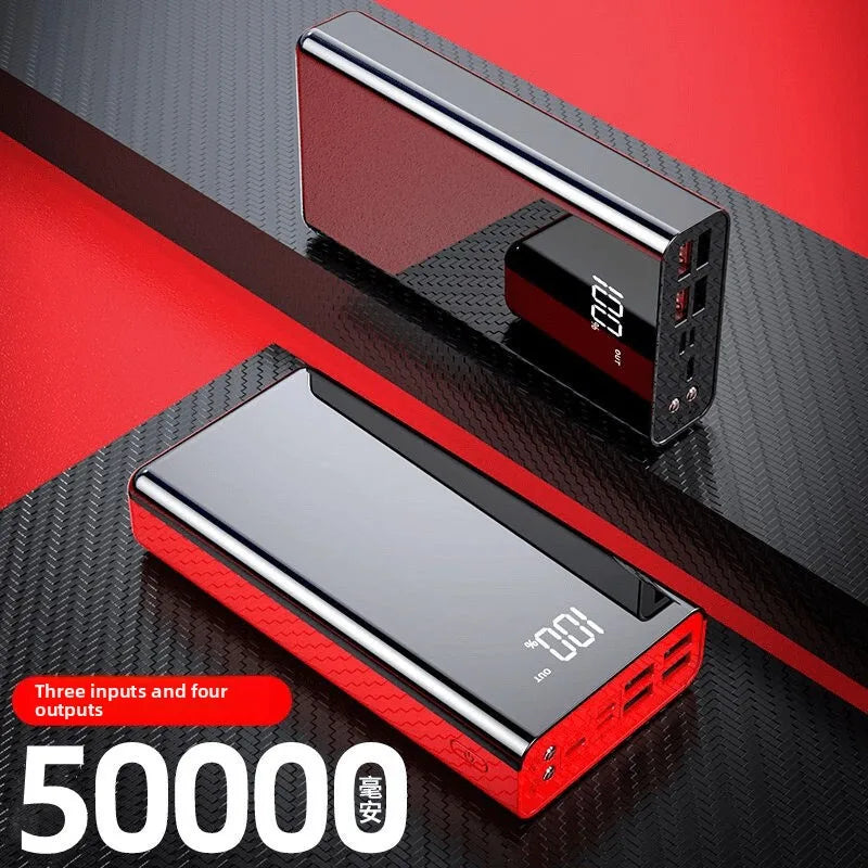 Power Bank 50000mAh 30000mAh 20000mAh 10000mAh for IPhone Android Phone High - Quality and Large - Capacity Mobile Power Bank