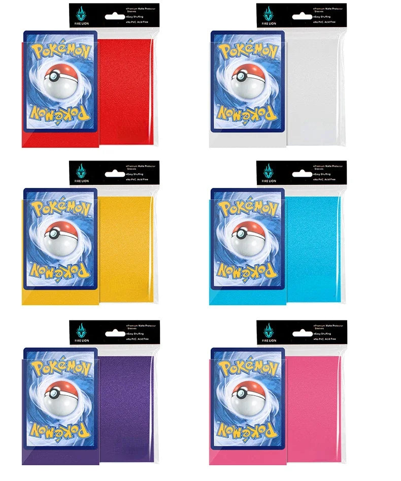 100pcs 66*91mm Card Sleeves Top Loaders Trading Cards Soft Baseball Card Sleeves Protectors Fit for MTG Yugioh Card