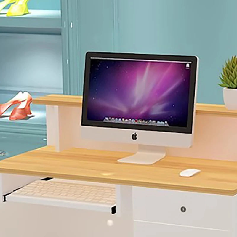 Luxury Unique Reception Desk Professional Aesthetic Design Cool Bar Counter Retro Center Resepsiyon Masası Commercial Furniture