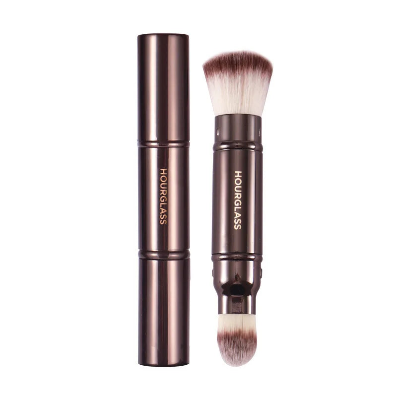 HOURGLASS Full Set Makeup Brushes - Powder Blush Foundation Eyeshadow Concealer Lip Brush - Cosmetic Brush Kit for Face And Eyes