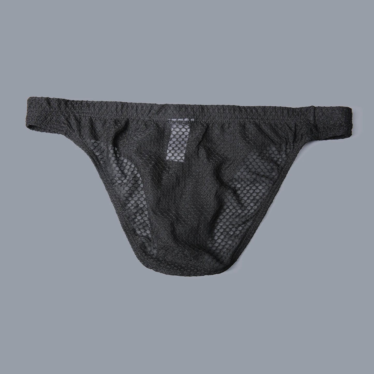 Sexy Men's Hollow Underwear Briefs Man Mesh Transparent Lingerie Fishnet Penis Pouch Underpants Hombre Panties
