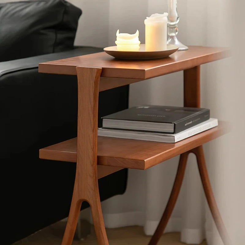Wooden Table Modern Coffee Tables Portable Sofa Side Table Living Room Luxury Desk Multifunction Storage Furniture Decoration