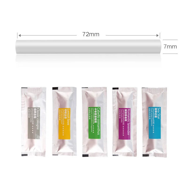 Car Fragrance Custom Vent Clip Cylindrical Essential Oil Car Diffuser Vent Clip with Refill Sticks for Auto Office Kitchen